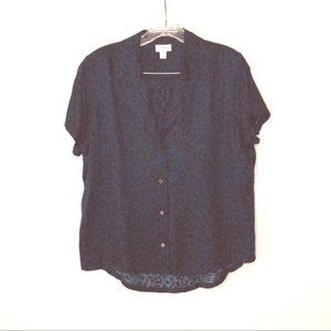 Jenni  2-PC. Printed Top & Shorts Pajama Set